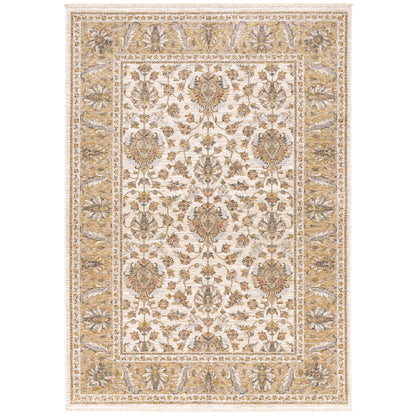 Maharaja 5091W Ivory Oriental Rug
