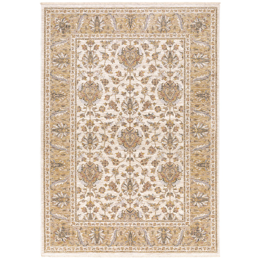 Maharaja 5091W Ivory Oriental Rug