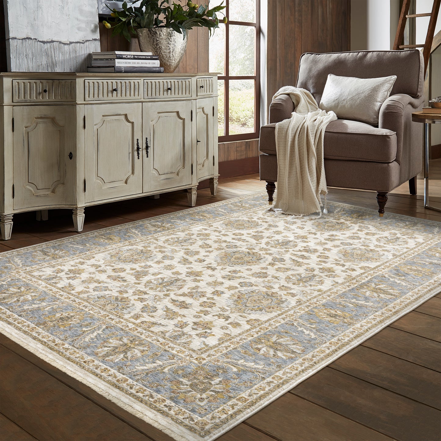 Maharaja 5091Z Ivory Oriental Rug