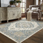 Maharaja 051F1 Blue Medallion Rug