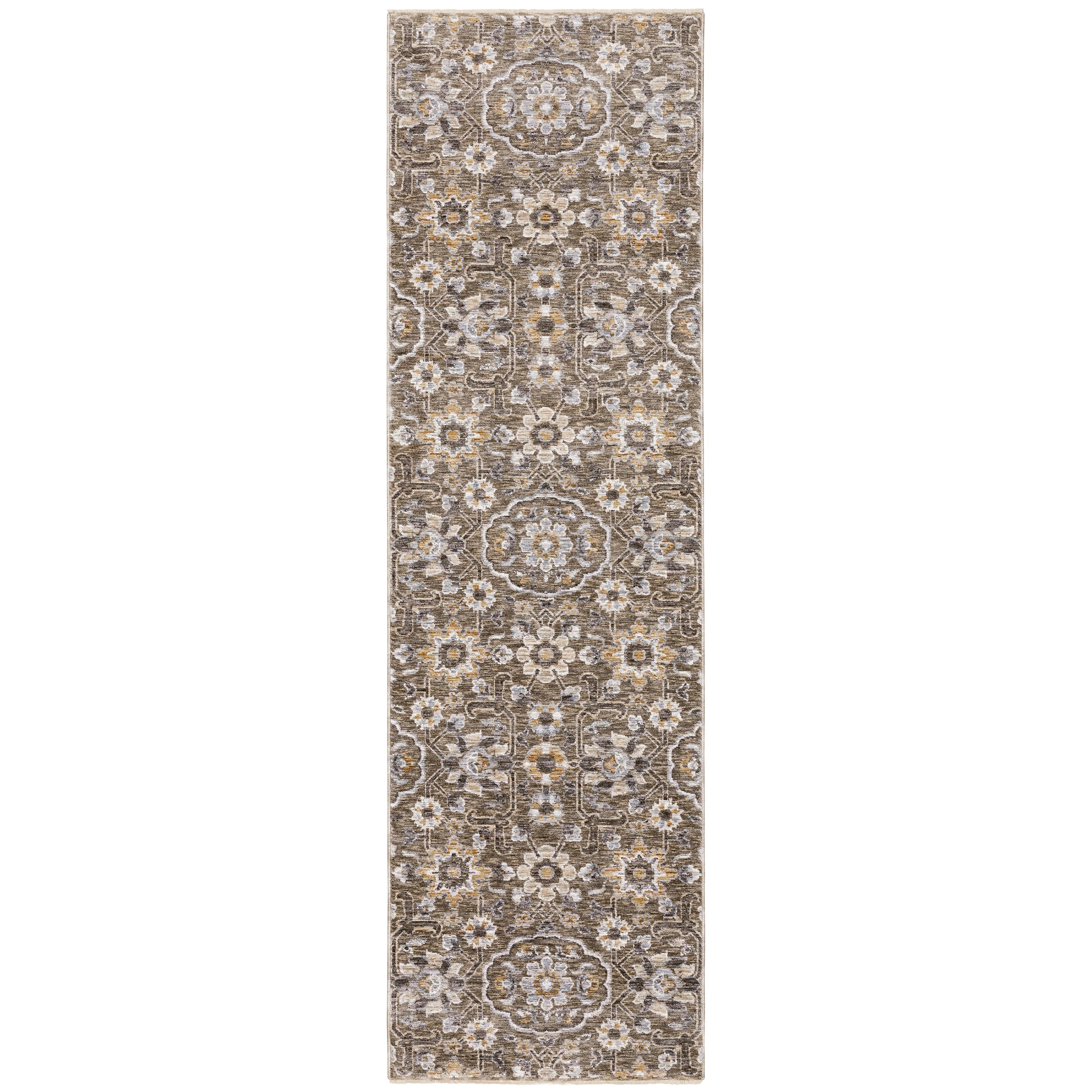 Maharaja 532D1 Grey Floral Rug