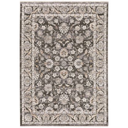 Maharaja 070N1 Charcoal Oriental Rug