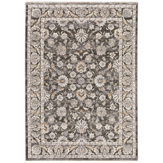 Maharaja 070N1 Charcoal Oriental Rug