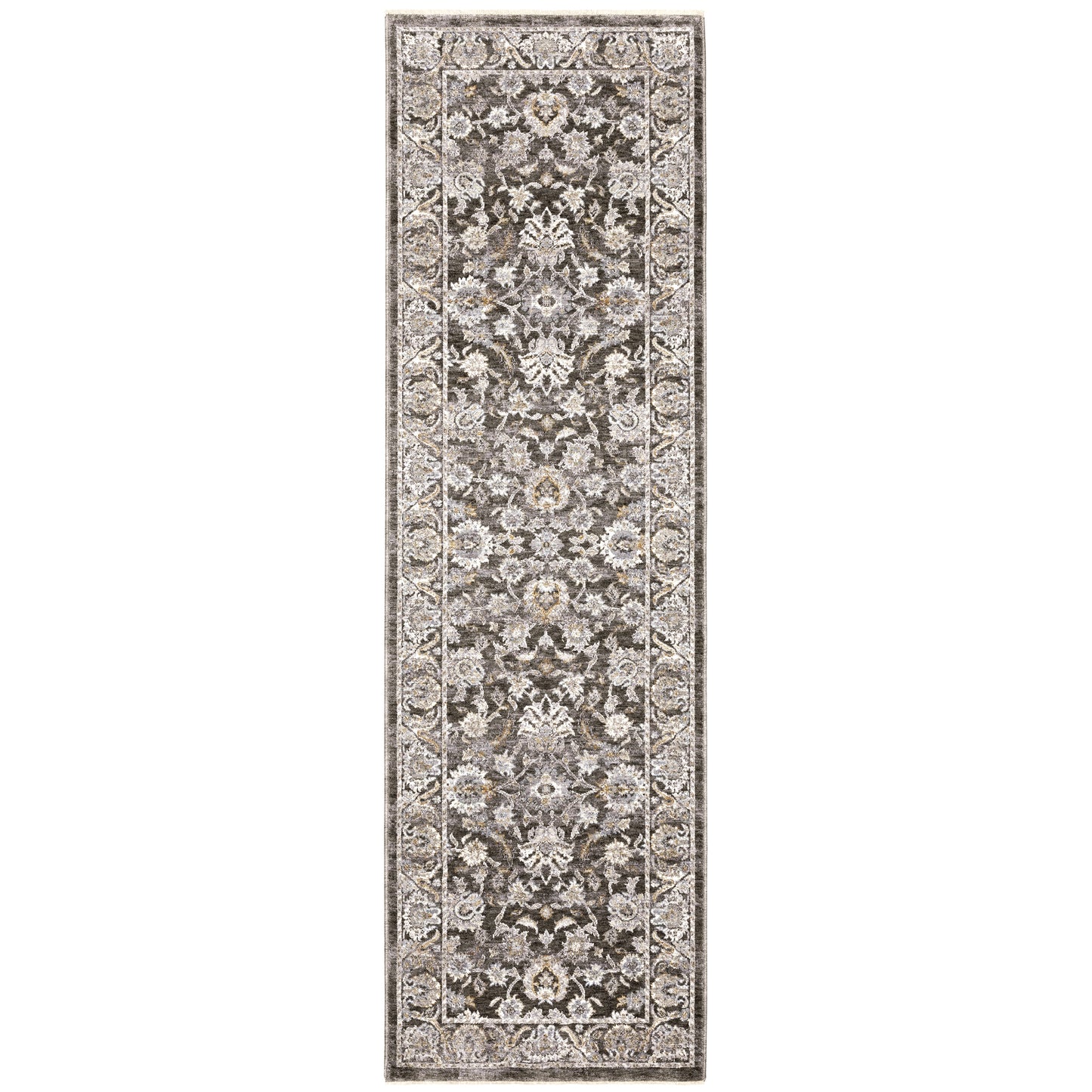 Maharaja 070N1 Charcoal Oriental Rug