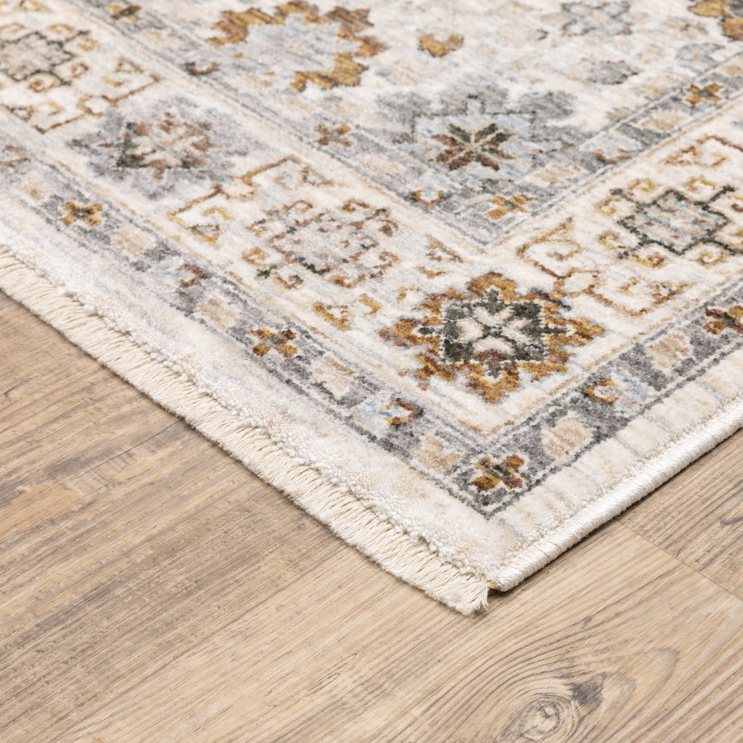 Maharaja 071W1 Ivory Floral Rug