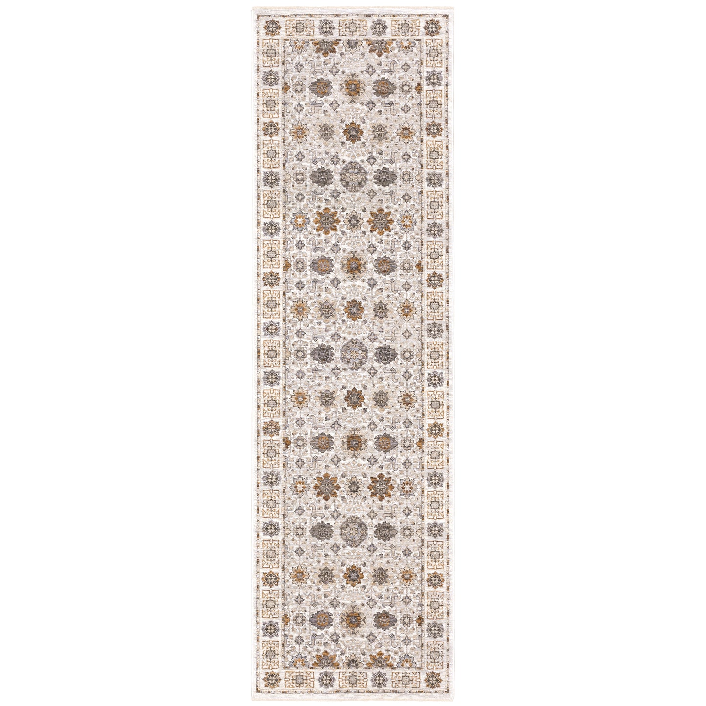 Maharaja 071W1 Ivory Floral Rug