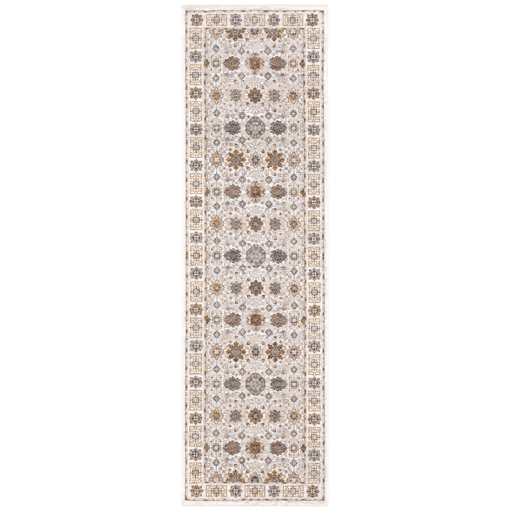 Maharaja 071W1 Ivory Floral Rug