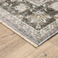 Maharaja 091E1 Grey Distressed Rug