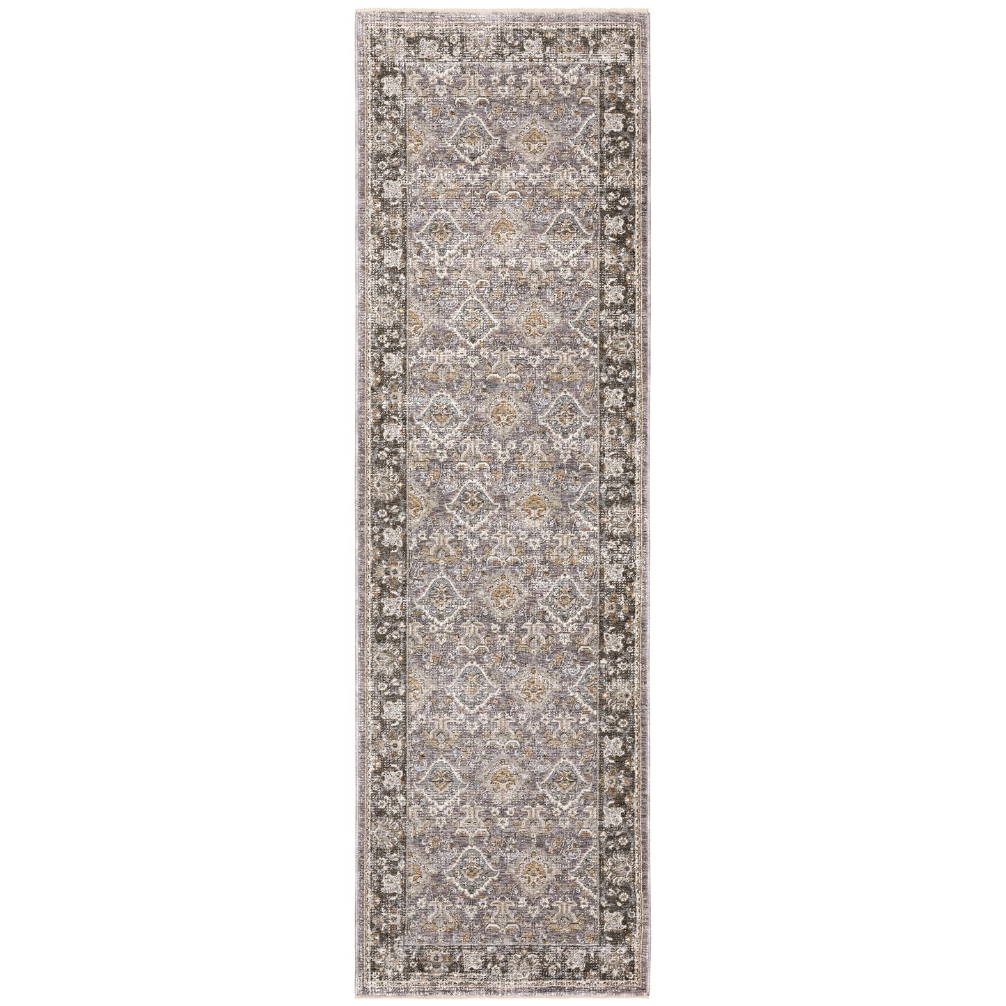 Maharaja 091E1 Grey Distressed Rug