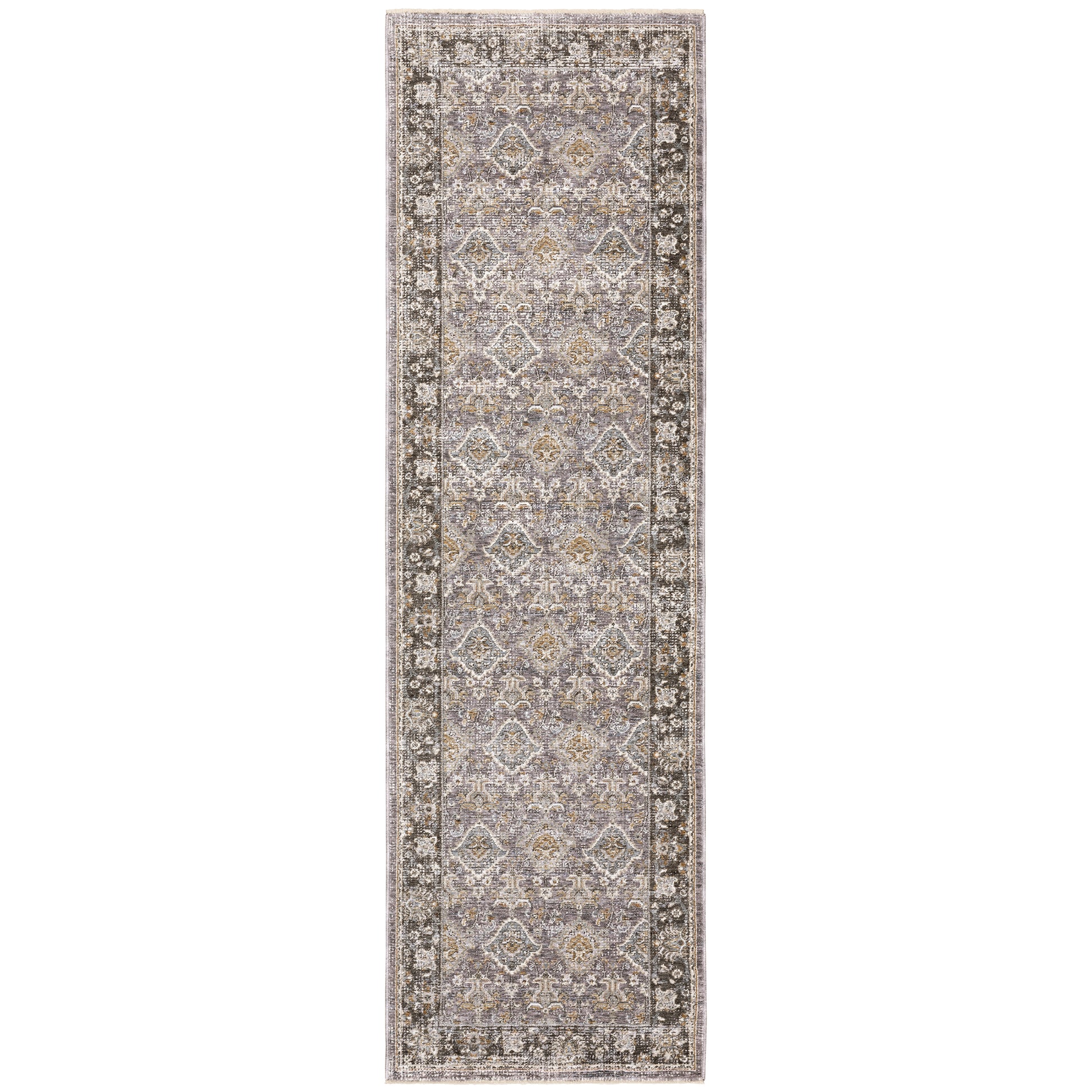 Maharaja 091E1 Grey Distressed Rug