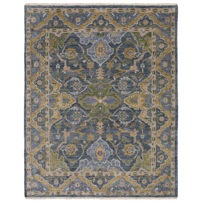 Majorca MAJ03 Blue Floral Rug