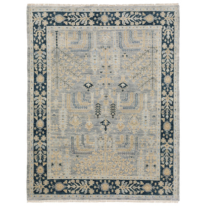 Majorca MAJ04 Grey Botanical Rug
