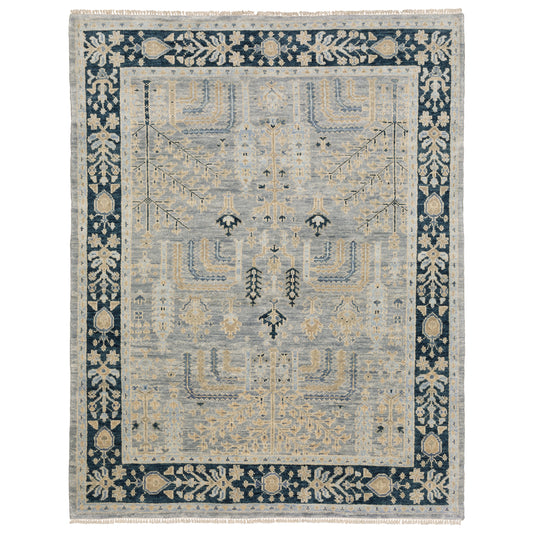 Majorca MAJ04 Grey Botanical Rug