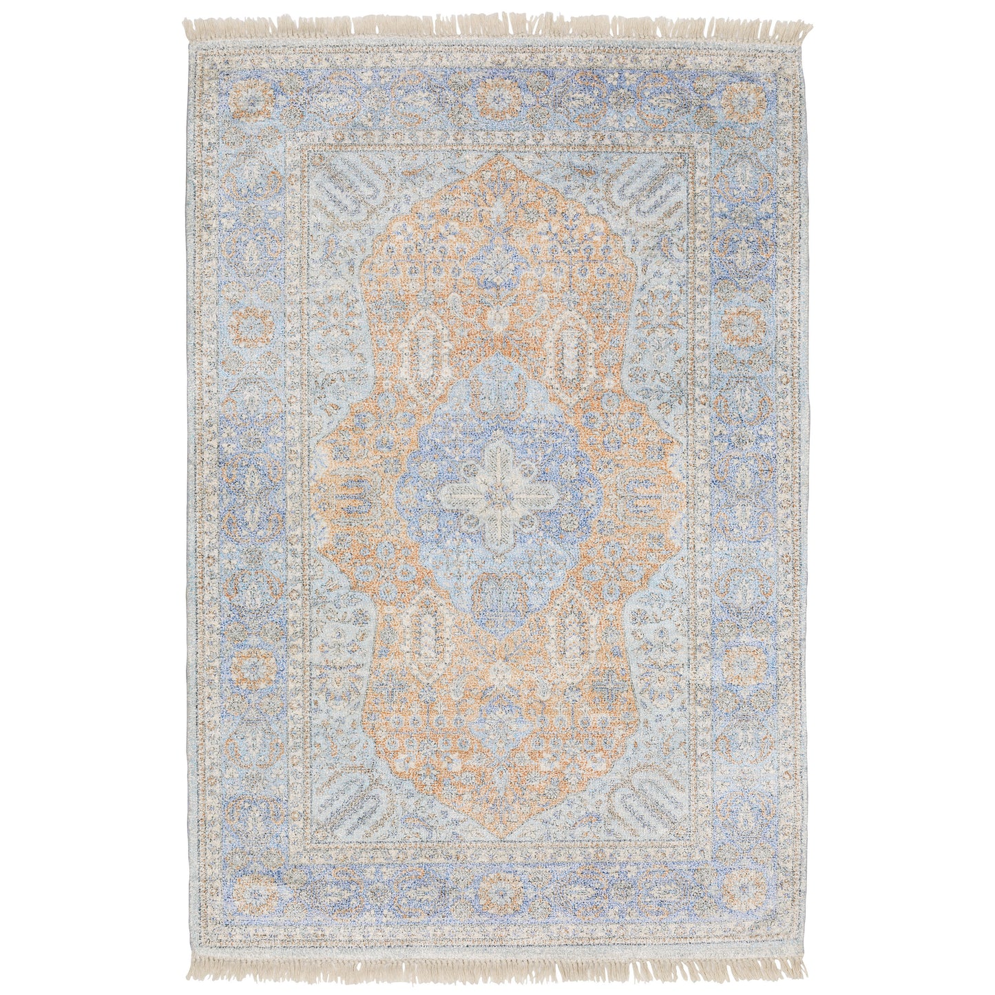 Malabar 45301 Blue Medallion Rug