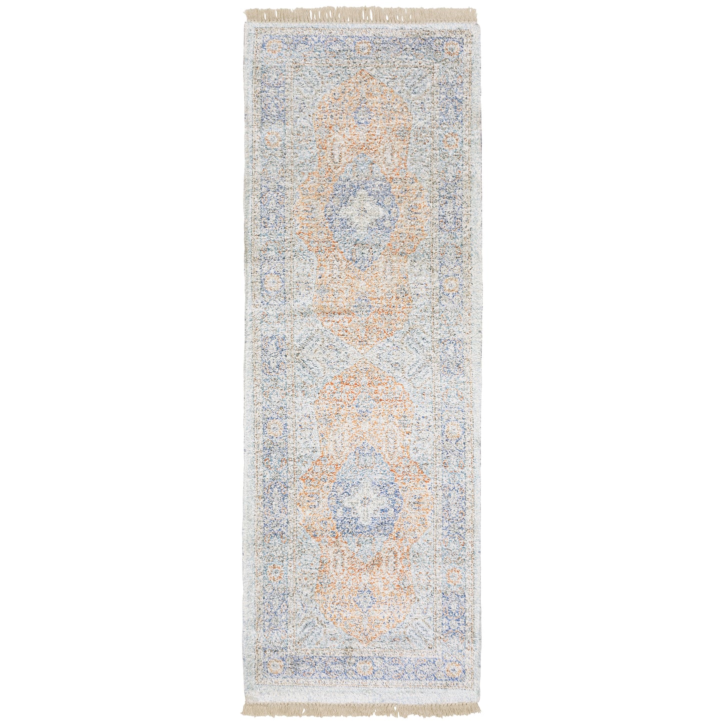 Malabar 45301 Blue Medallion Rug