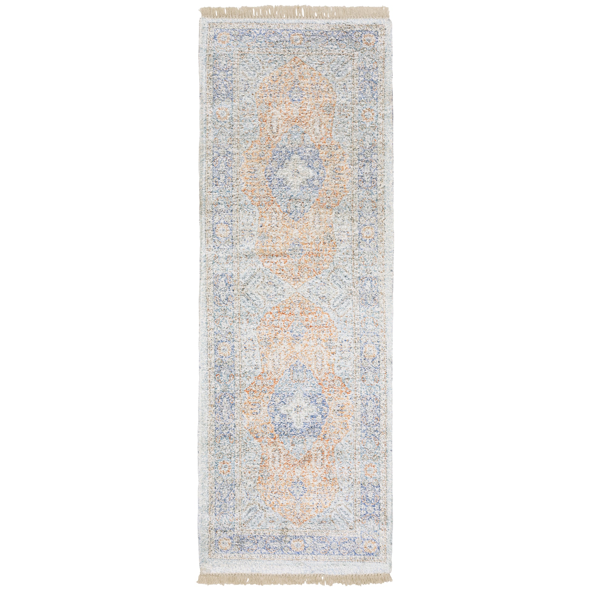 Malabar 45301 Blue Medallion Rug