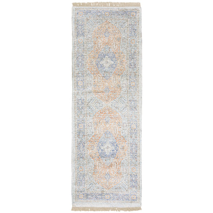 Malabar 45301 Blue Medallion Rug