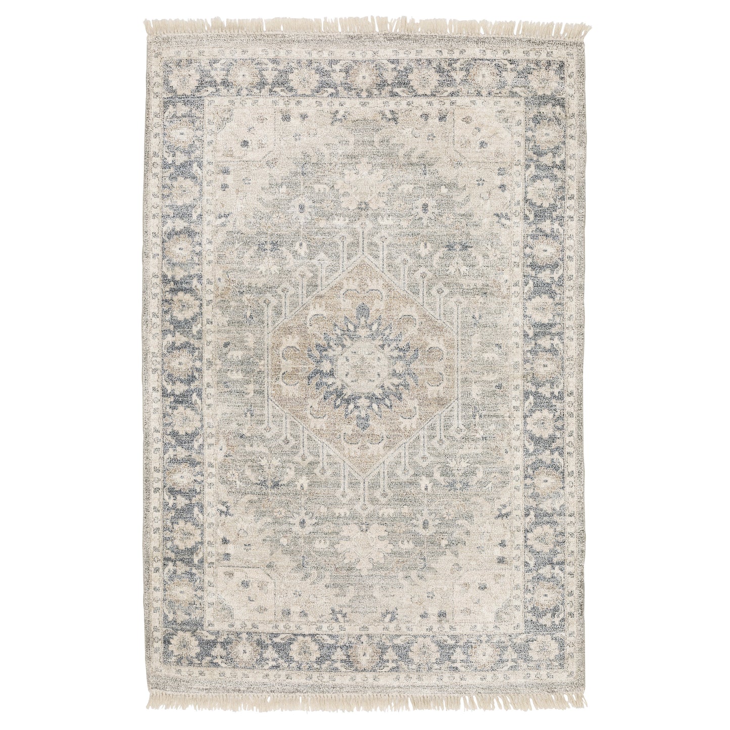 Malabar 45302 Beige Medallion Rug