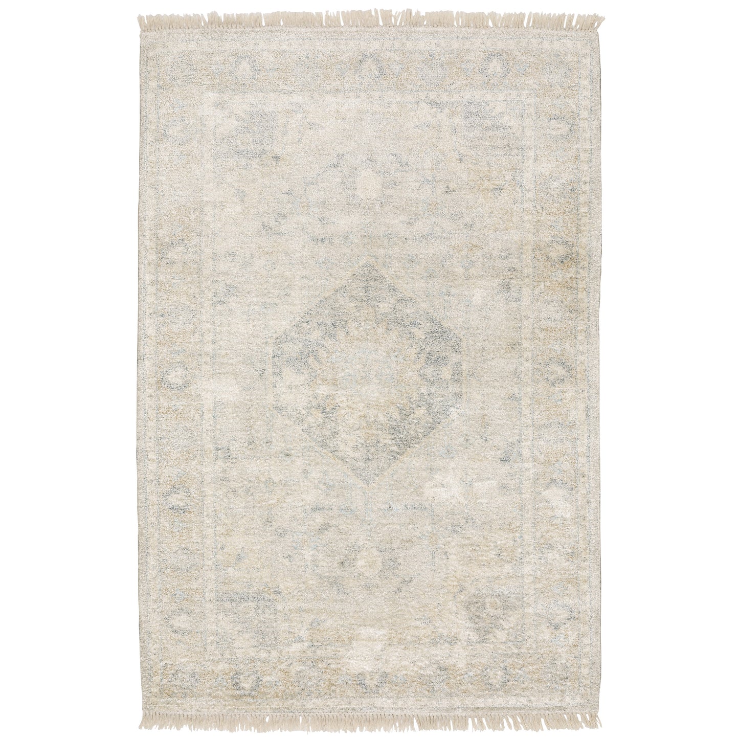 Malabar 45303 Beige Distressed Rug
