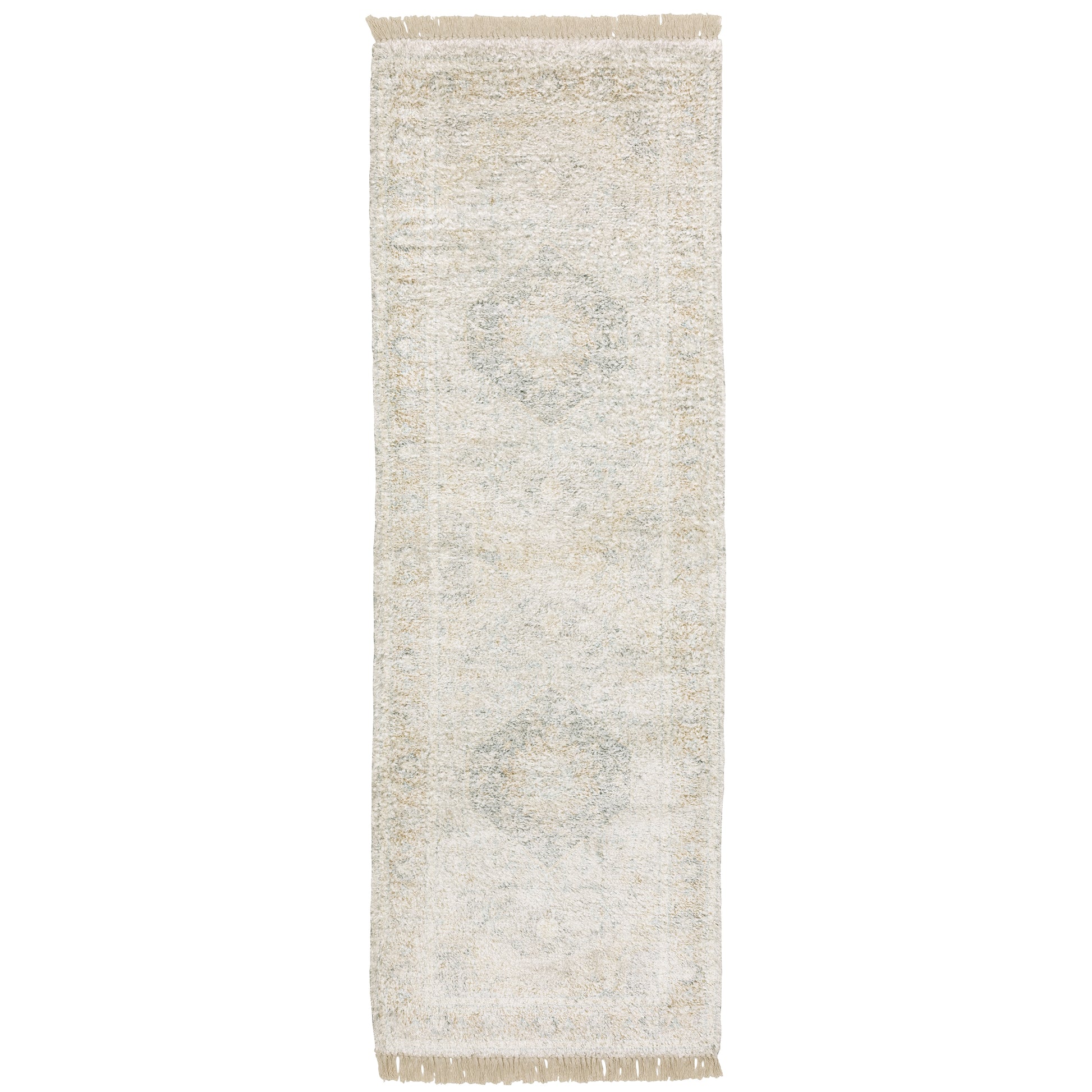 Malabar 45303 Beige Distressed Rug