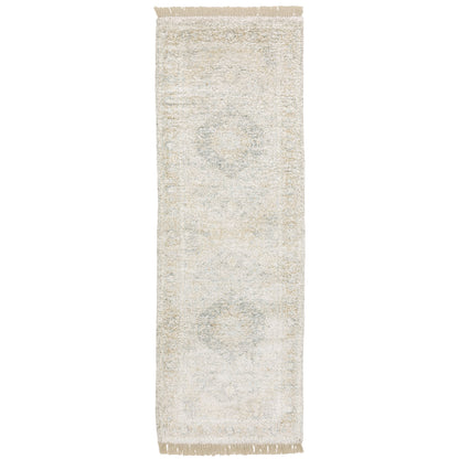 Malabar 45303 Beige Distressed Rug
