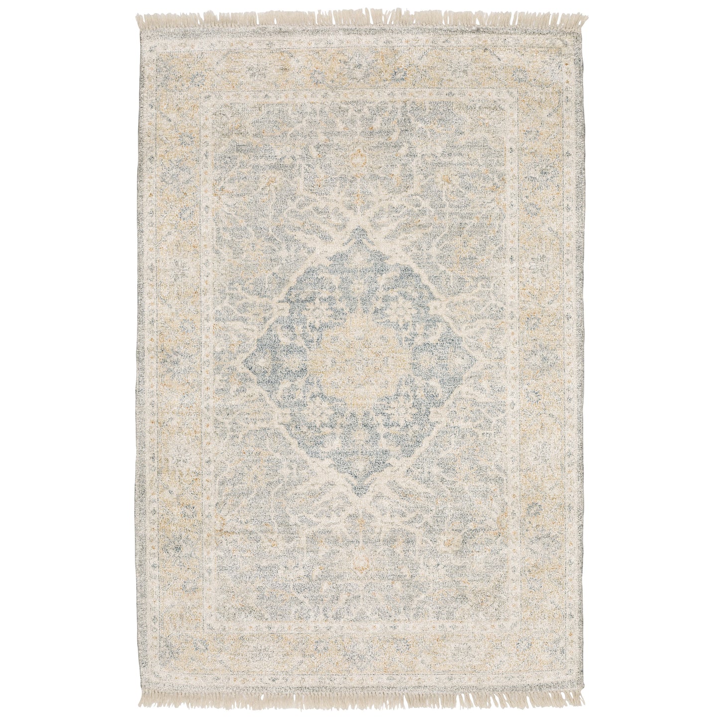 Malabar 45307 Grey Medallion Rug