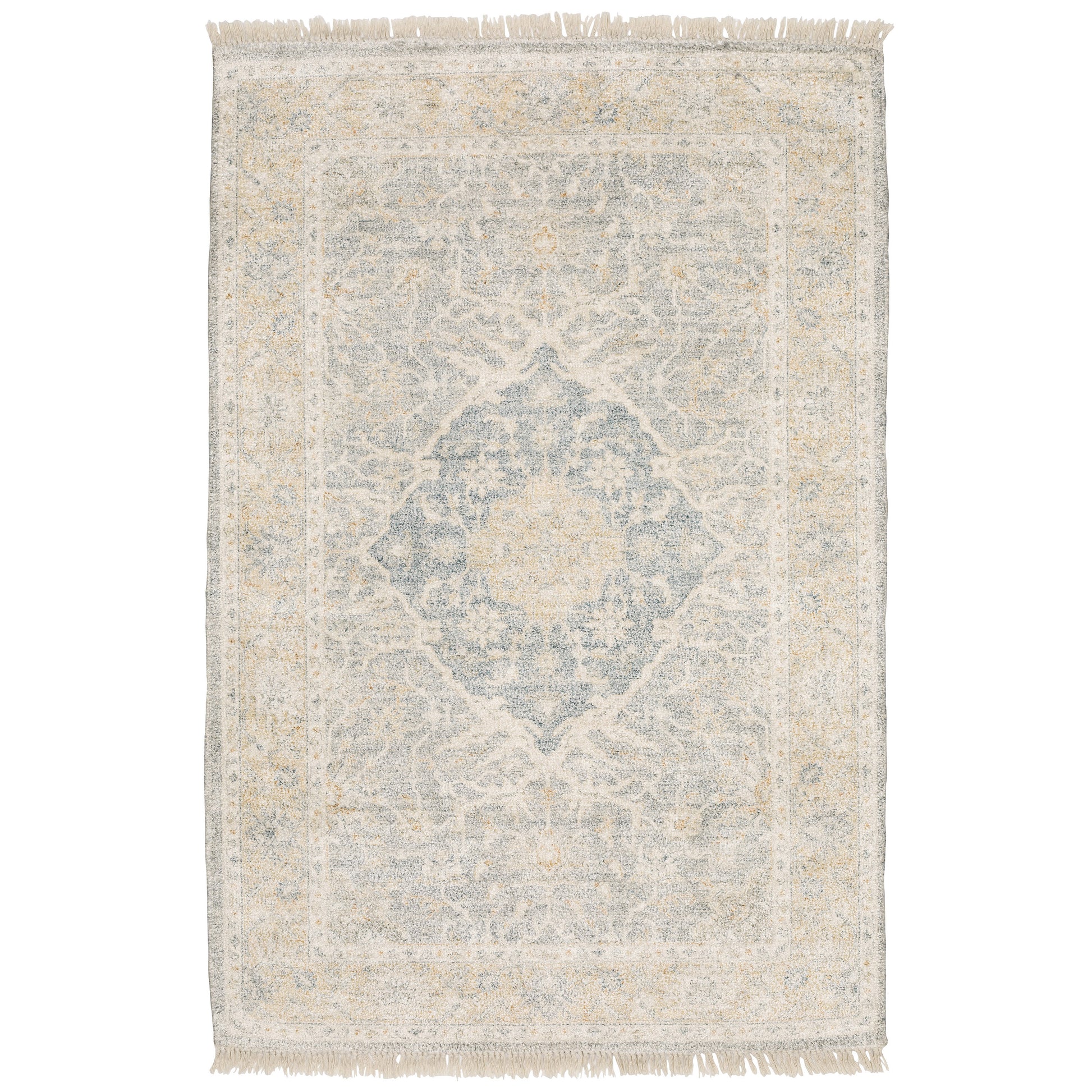 Malabar 45307 Grey Medallion Rug
