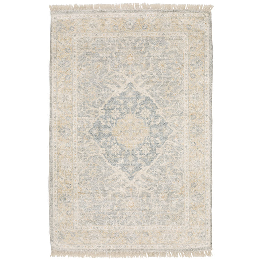 Malabar 45307 Grey Medallion Rug