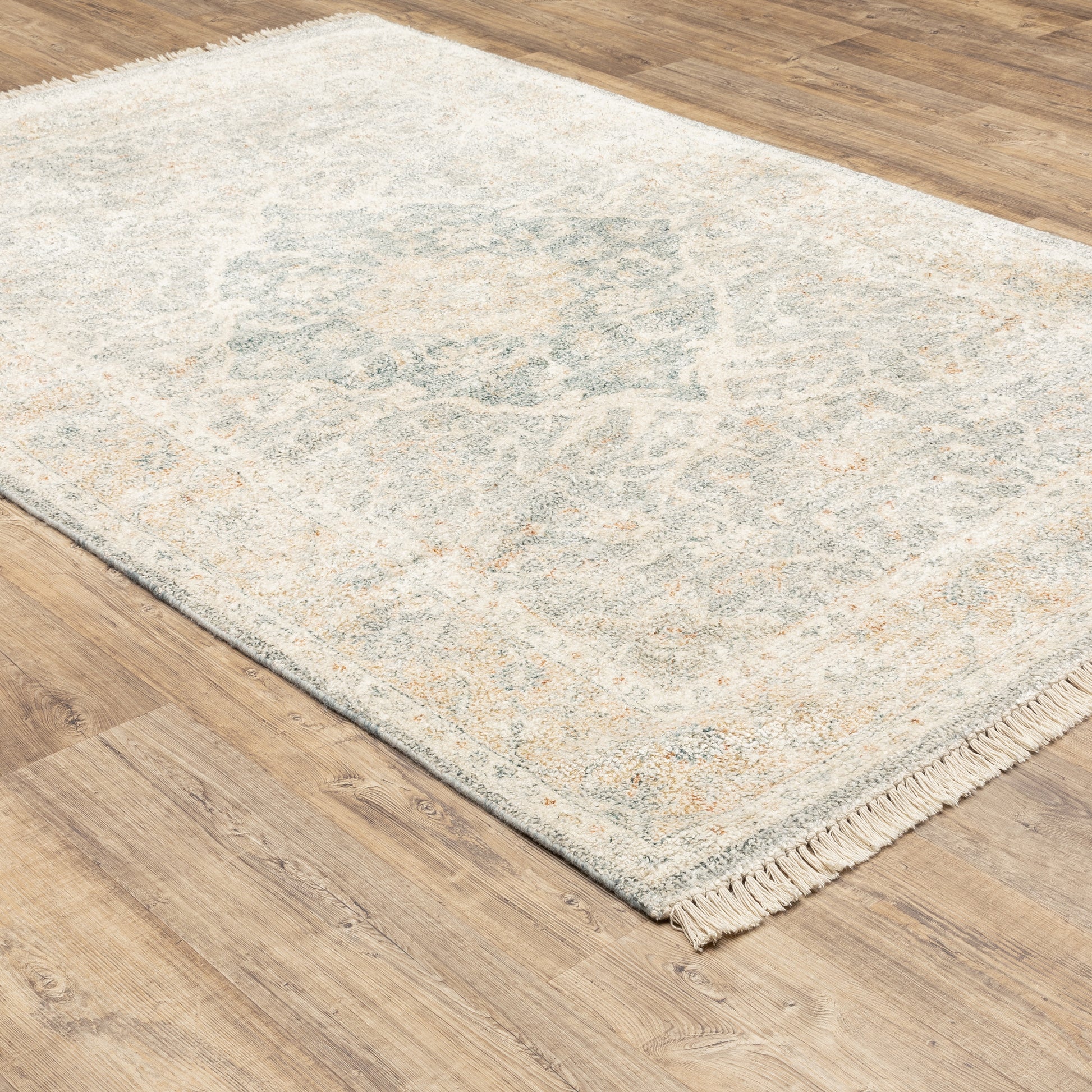 Malabar 45307 Grey Medallion Rug