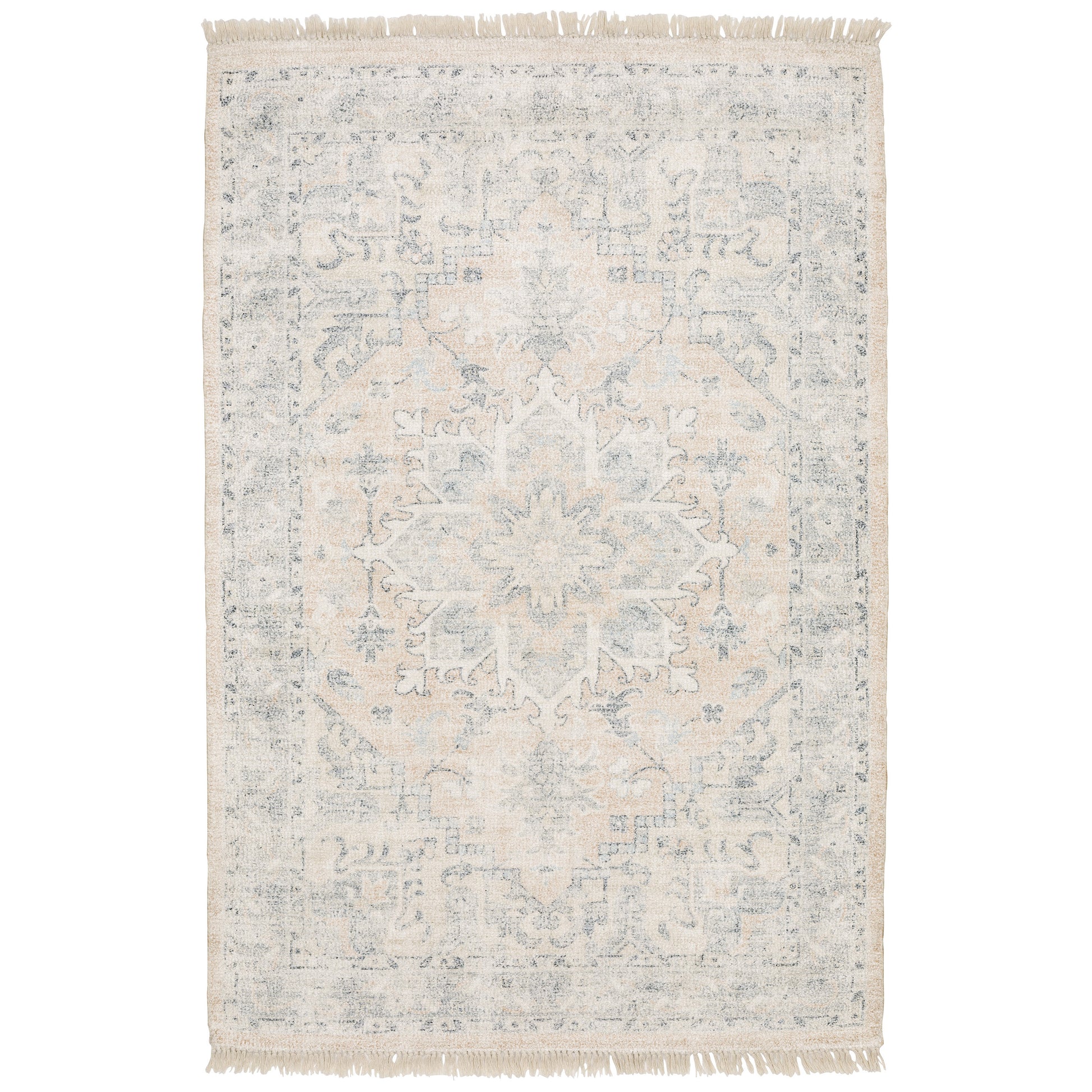 Malabar 45308 Beige Medallion Rug