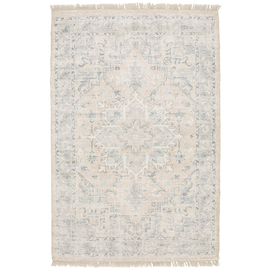 Malabar 45308 Beige Medallion Rug