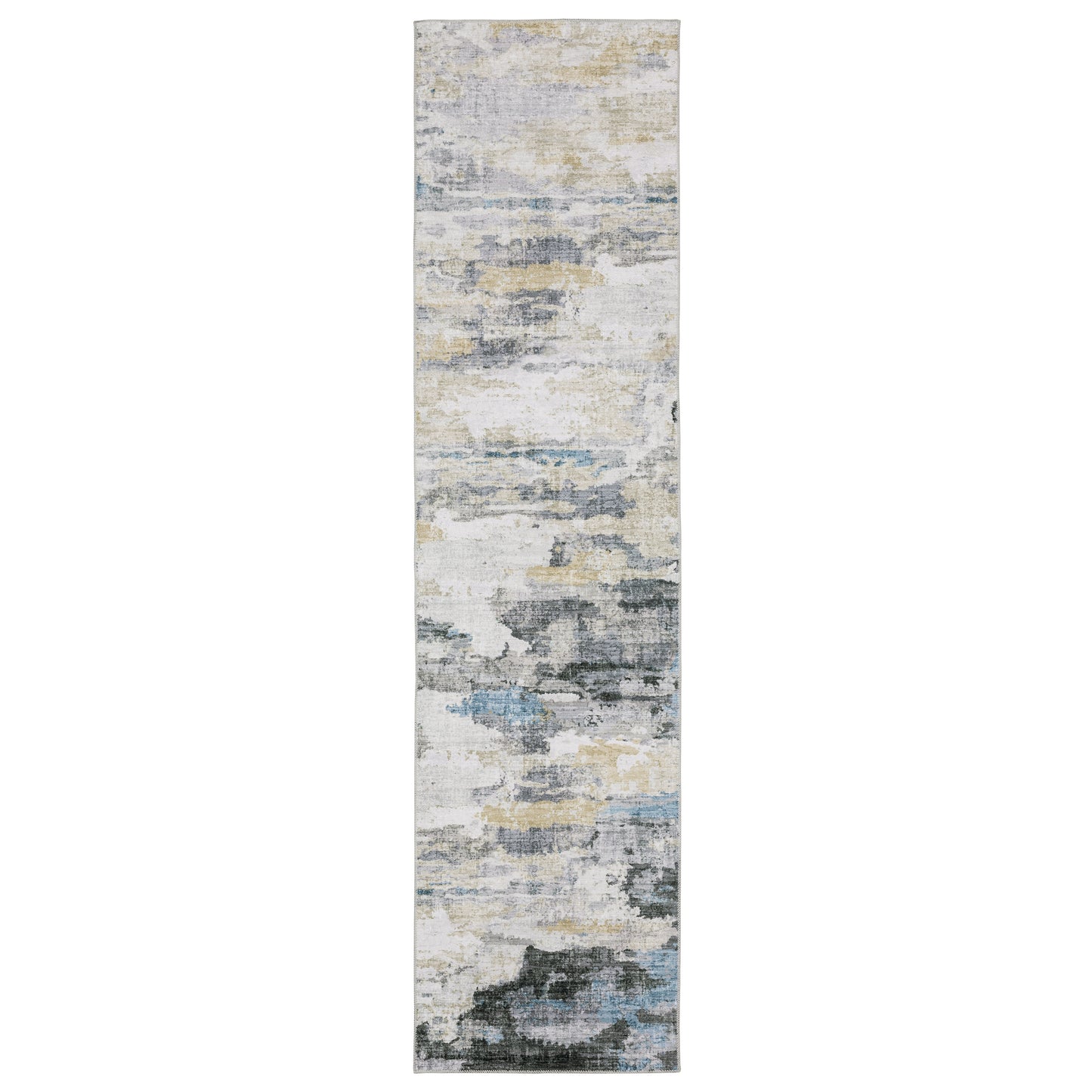 Malibu MAL01 Ivory Distressed Rug