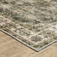 Malibu MAL04 Blue Distressed Rug