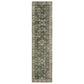 Malibu MAL04 Blue Distressed Rug