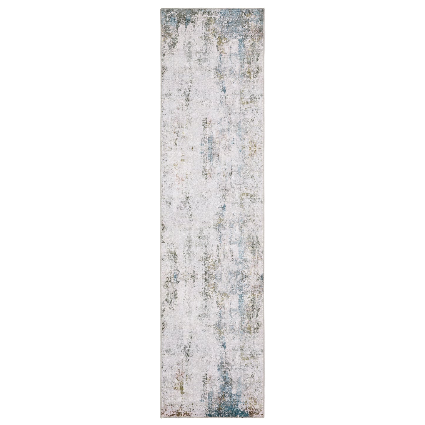 Malibu MAL06 Ivory Distressed Rug
