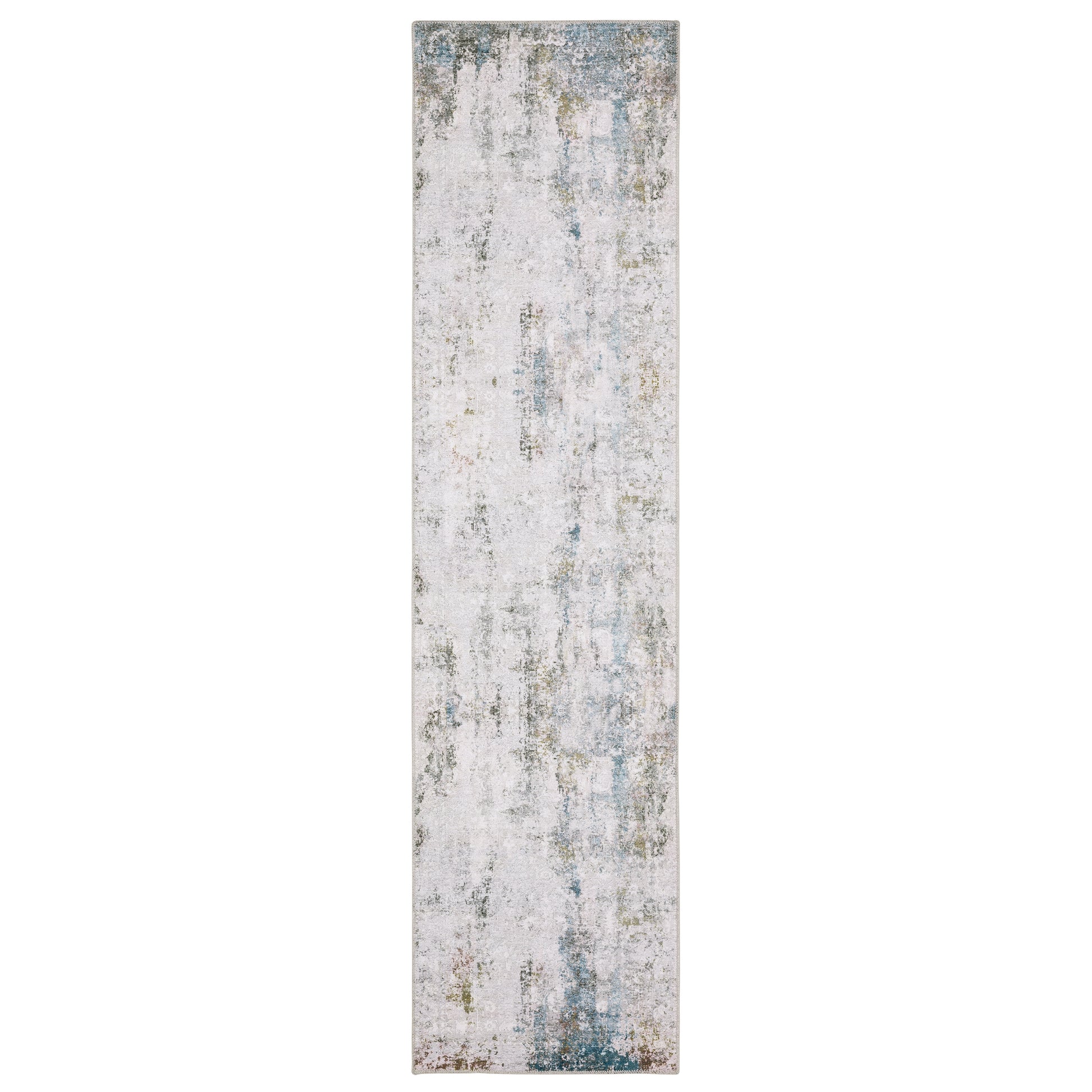 Malibu MAL06 Ivory Distressed Rug