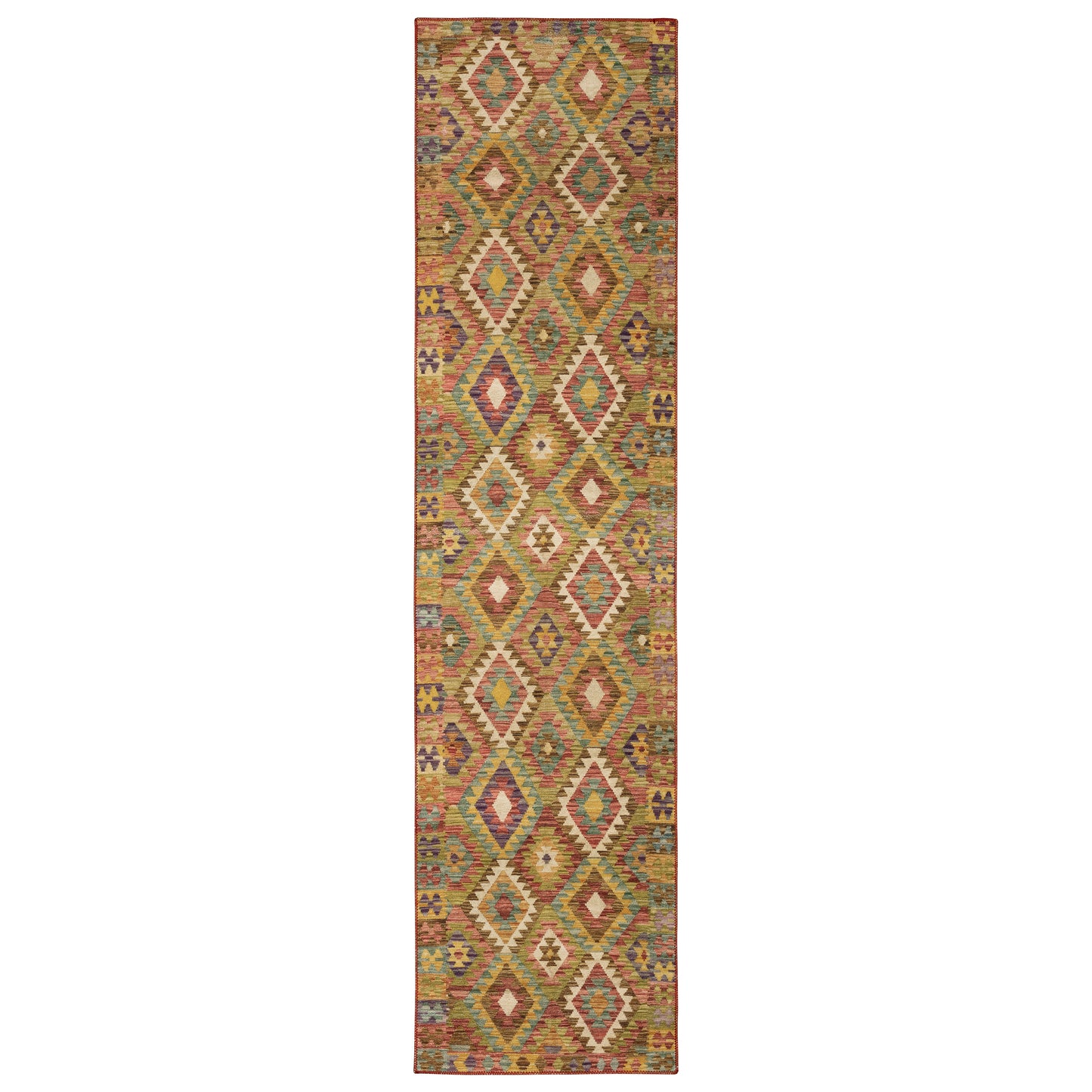 Malibu MAL07 Gold Distressed Rug