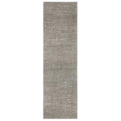 Mallory Mal01 Grey/ Blue Distressed Abstract Rug
