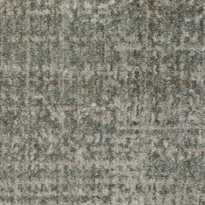 Mallory Distressed Grey/ Blue Abstract Cut Pile Rug