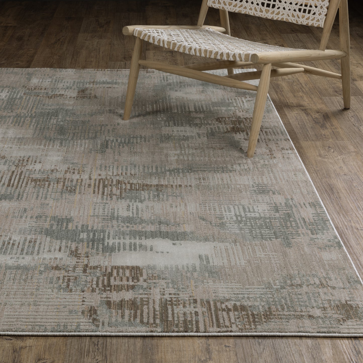 Mallory MAL03 Beige Distressed Rug