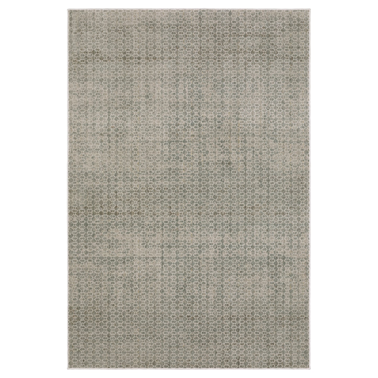 Mallory MAL04 Grey Distressed Rug