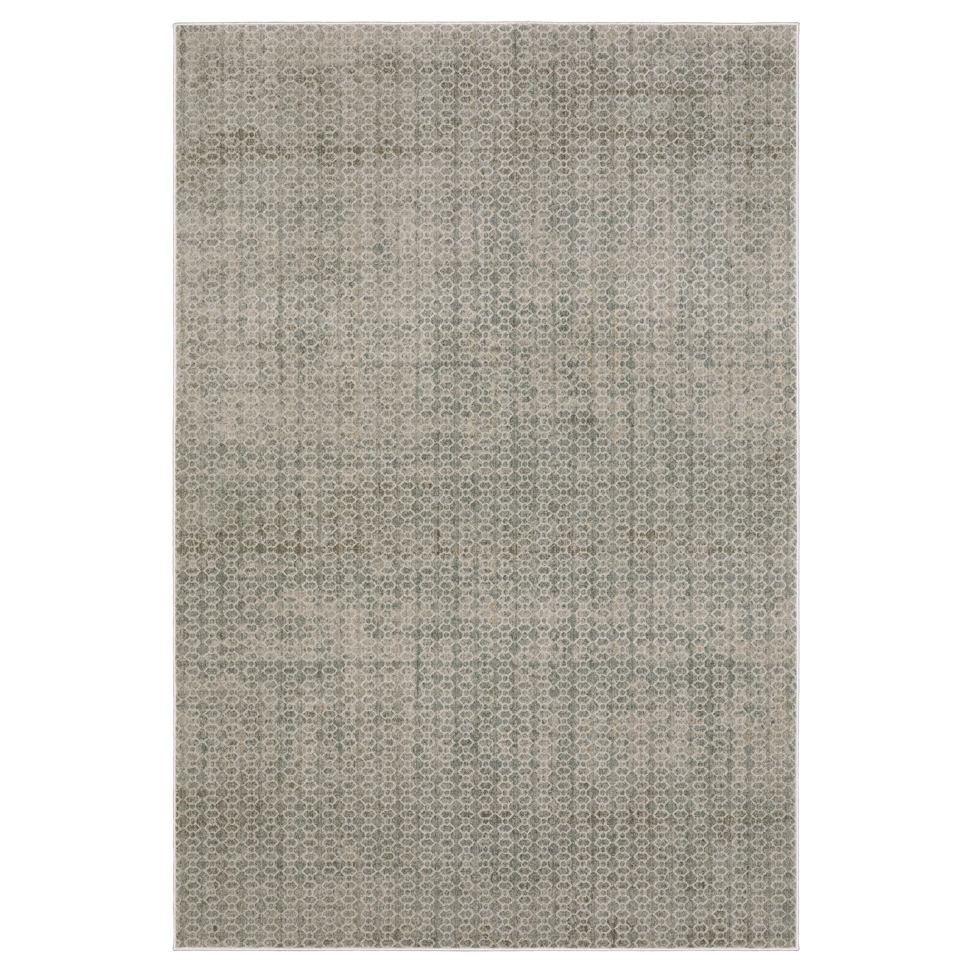 Mallory MAL04 Grey Distressed Rug