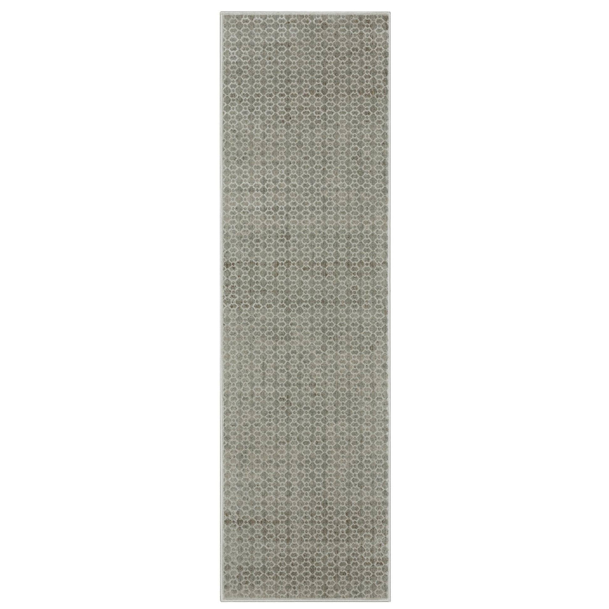 Mallory Mal04 Grey/ Blue Distressed Abstract Rug