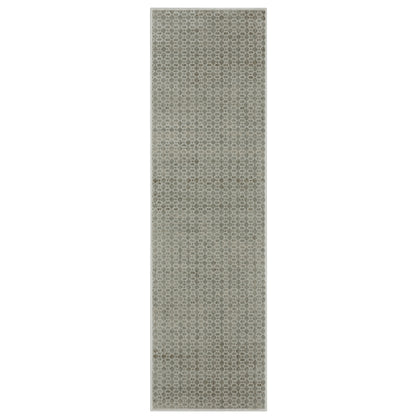 Mallory Mal04 Grey/ Blue Distressed Abstract Rug