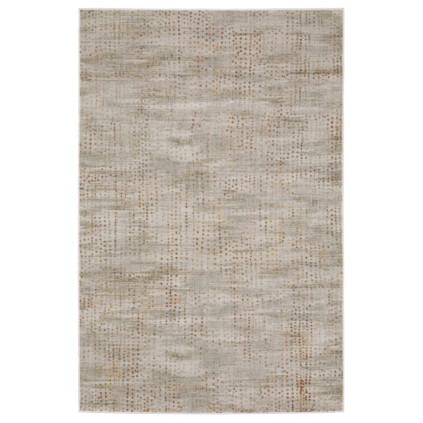 Mallory MAL10 Grey Distressed Rug