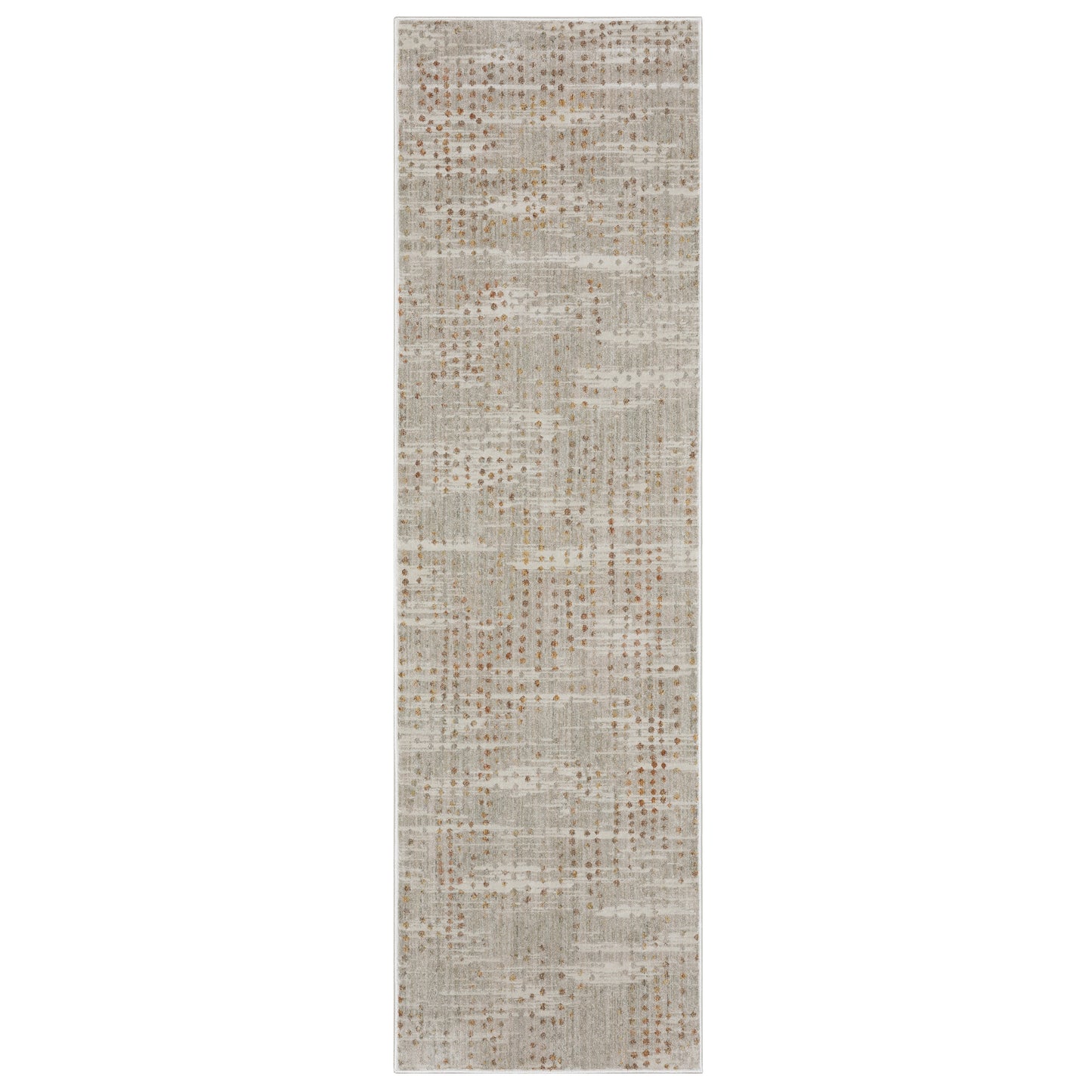 Mallory Mal10 Grey/ Gold Distressed Abstract Rug