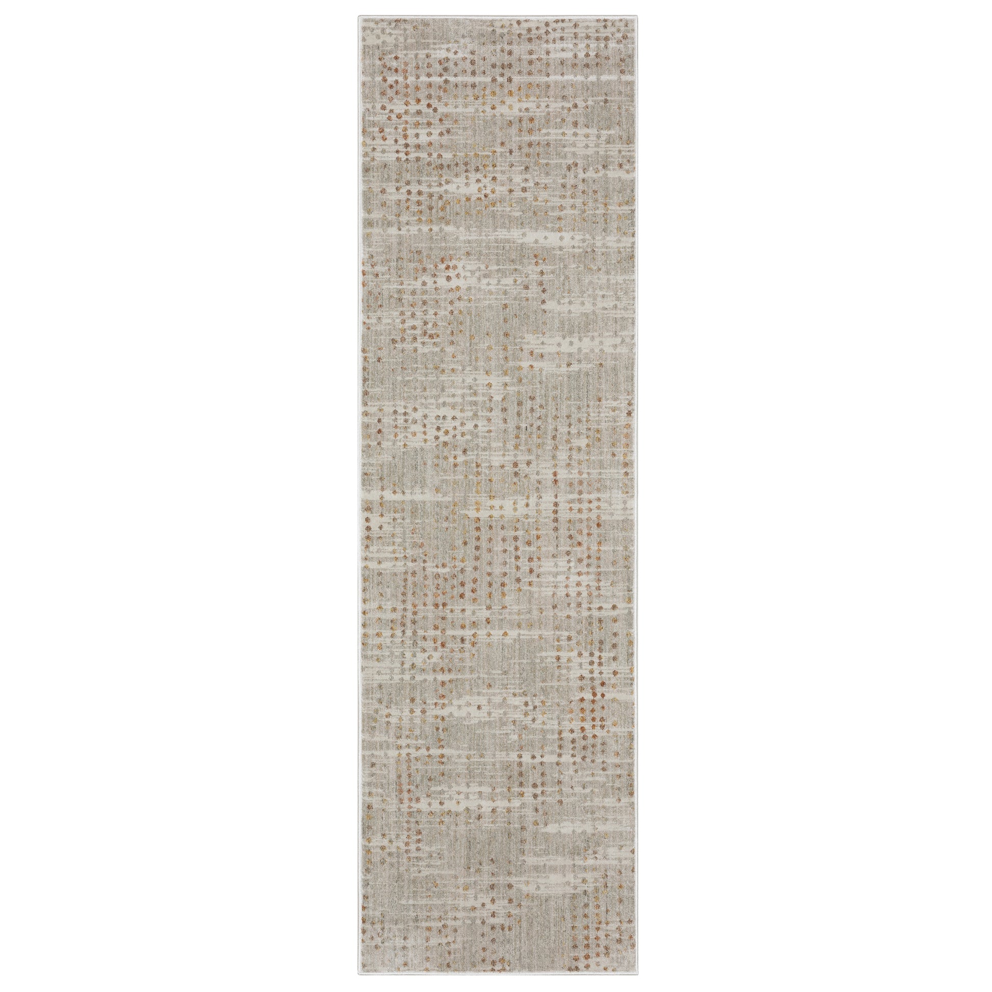 Mallory Mal10 Grey/ Gold Distressed Abstract Rug