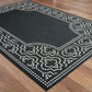 Marina 1247K Black Outdoor Rug