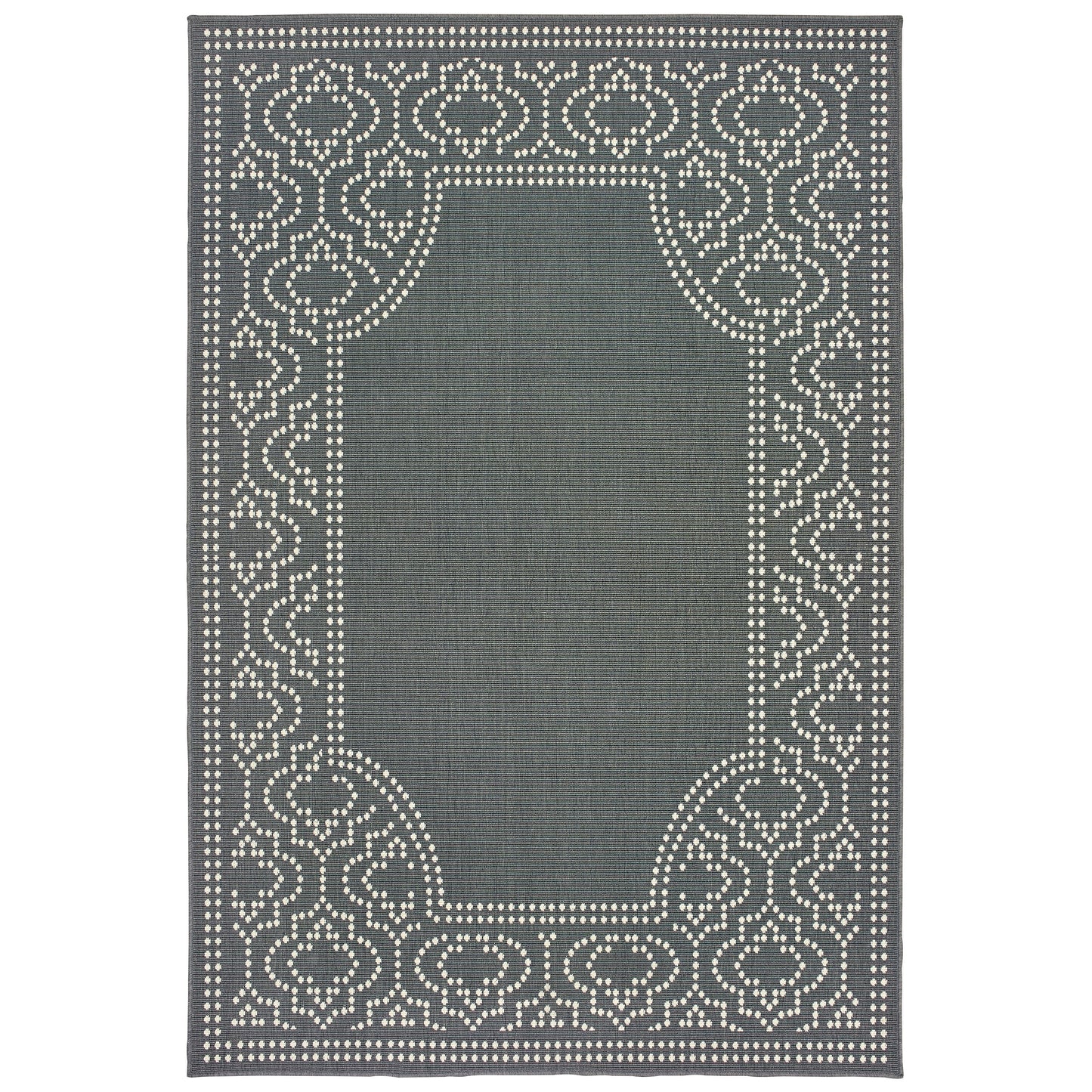 Marina 1247X Grey Outdoor Rug