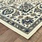 Marina 1248W Ivory Medallion Rug